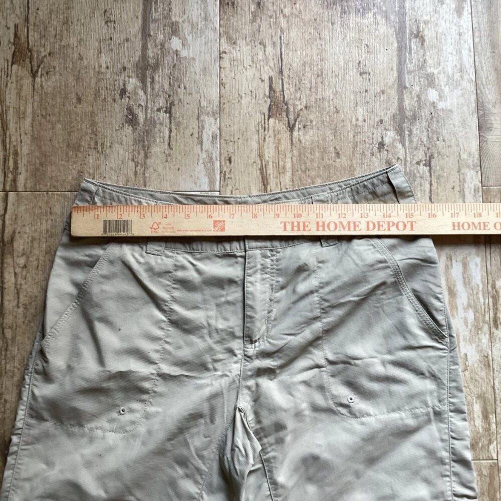 COLUMBIA Titanium Convertible Hiking Pants Beige Omni-Dri Women’s 6 - Picture 4 of 8